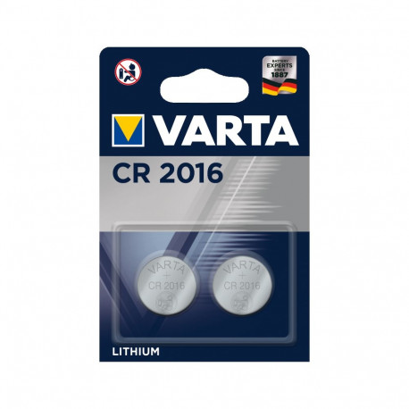VARTA CR2016 patarei 2 tk/bl.