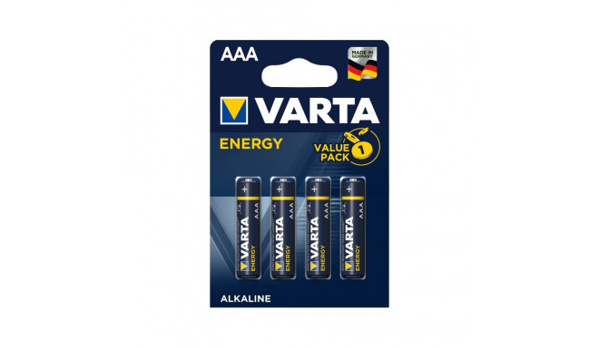 Leeliseline patarei VARTA LR03 ENERGY 4tk/pk.