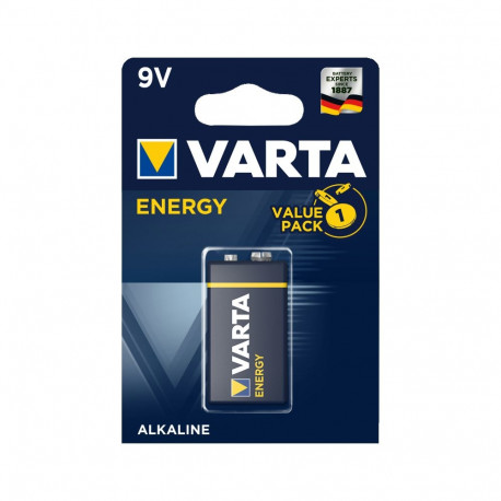 VARTA 9V ENERGY leelispatarei 1tk/bl.