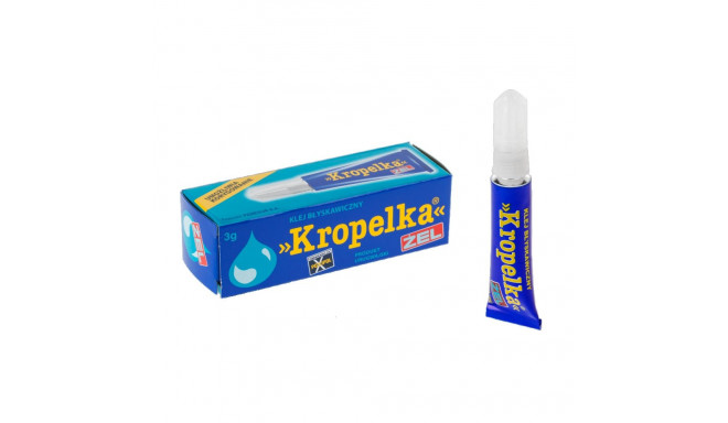 Universaalne liim Kropelka geel 3g (6 tk.)