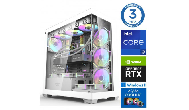 INTOP AQUA i9-14900KF 32GB DDR5 2TB SSD M.2 NVME RTX5070 12GB WIN11
