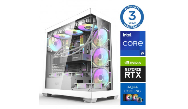 INTOP AQUA i9-14900KF 64GB DDR5 2TB SSD M.2 NVME+2TB RTX5070 12GB no-OS
