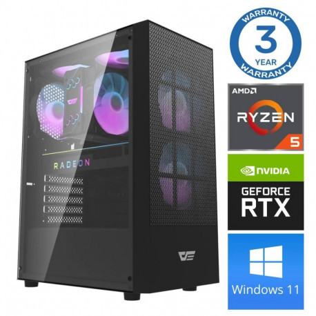 INTOP Ryzen 5 5500 16GB 500SSD M.2 NVME RTX3050 6GB WIN11
