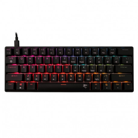 White Shark SHINOBI-2-B-US-RED.SW GK-004111 US Red switch, Black