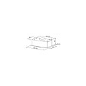 ELEYUS HOOD GMA L 14 150 52 BL Built under Black  52 cm 370 m3/h