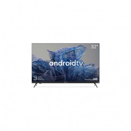 Kivi teler 32H750NB 32" HD Google Android TV 1366x768 60Hz Sound by JVC avatud pakend, must