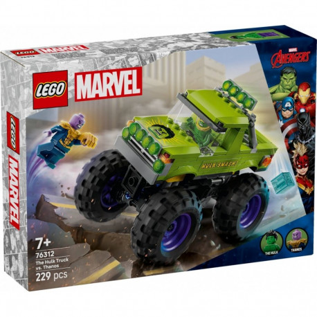 Bricks Super Heroes 76312 The Hulk Truck vs. Thanos