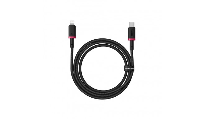 Charging Cable - Baseus Dura Type C Fast Charging 20 W 1 m Black, Red