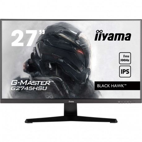 Monitor - iiyama G-MASTER G2745HSU-B2 27" Full HD LED Display 1920 x 1080 100Hz Flicker-Free Low Blu
