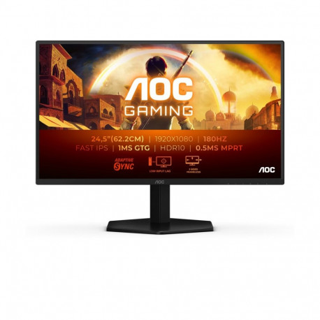 Monitor - AOC G4 25G42E 24.5" FHD 180Hz 1ms Adaptive Sync Black
