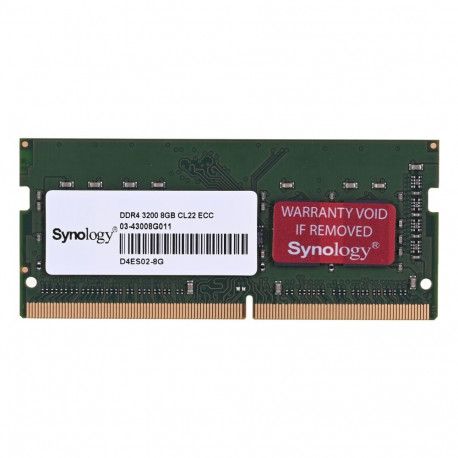 RAM Module - Synology D4es02-8g 8GB Ddr4 Ecc