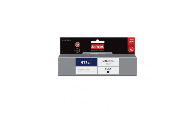 Ink Cartridge - Activejet Ah-973b 220ml Black