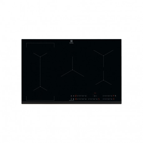Induction Cooktop - Electrolux EIV835 80 cm 5 Zones with Boost Function Black