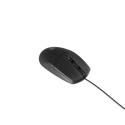 Mouse - NATEC NMY-1987 USB Type-A Optical 1000 DPI 3-Button 1.5m Cord 117x62x36mm 69g