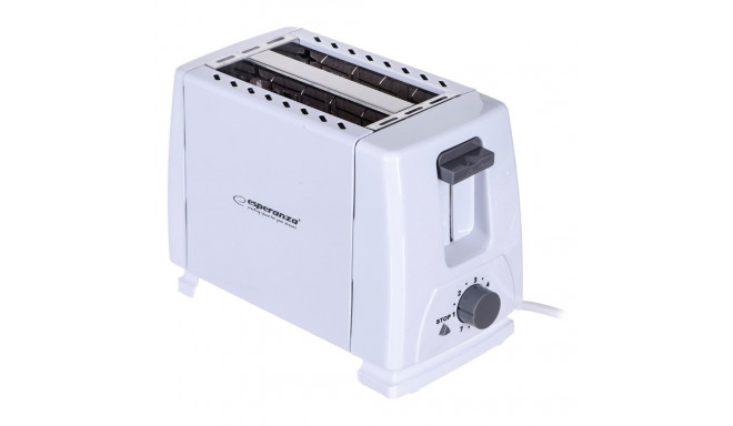 Toaster - Esperanza Ekt001 600w White