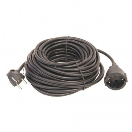 Jätkujuhe 10m must 3G1,5, maandusega