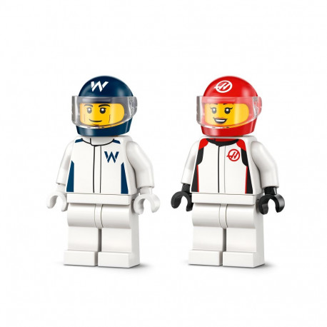 LEGO City F1 Williams ja Haas F1 võidusõiduautod