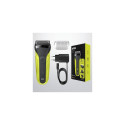 Braun Series 3 Shave&Style 300BT Shaver, Black/Green