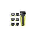 Braun Series 3 Shave&Style 300BT Shaver, Black/Green