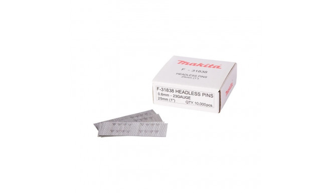 PIN 23GA25MM. STEEL 10000 PCS