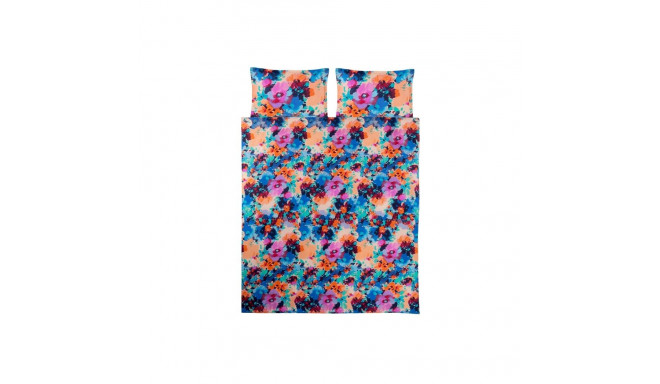 BEDDING COVER SET FLOWER2 100PES 160x200