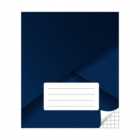 Vihik 12 lehte, 205 x 170 mm, 75 gsm, kaas 170 gsm, ruuduline (5 tk)