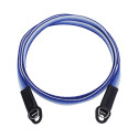 Artisan & Artist I ACAM-322A I Silk camera strap (Long), Navy/Silver