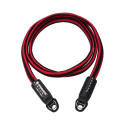 Artisan & Artist I ACAM-320A I Silk camera strap, Black/Red
