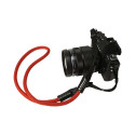 Artisan & Artist I ACAM-307N I Silk Camera Strap, Red
