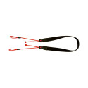 Artisan & Artist I ACAM-P25 I Wide Length Parachute Cord Strap w/adjustable lengths (d-ring) Red