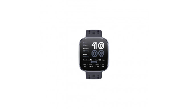 Amazfit Bip 6 Black 5 cm (1.97&quot;) AMOLED Digital 390 x 450 pixels Touchscreen GPS (satellite
