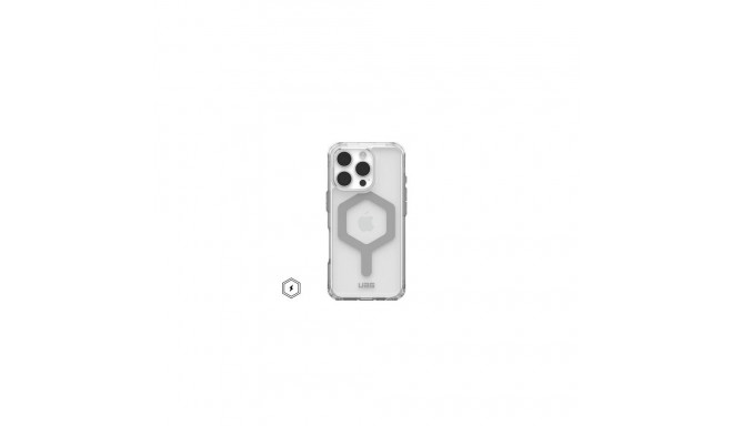 Urban Armor Gear Plyo mobile phone case 16 cm (6.3&quot;) Cover Silver, Transparent