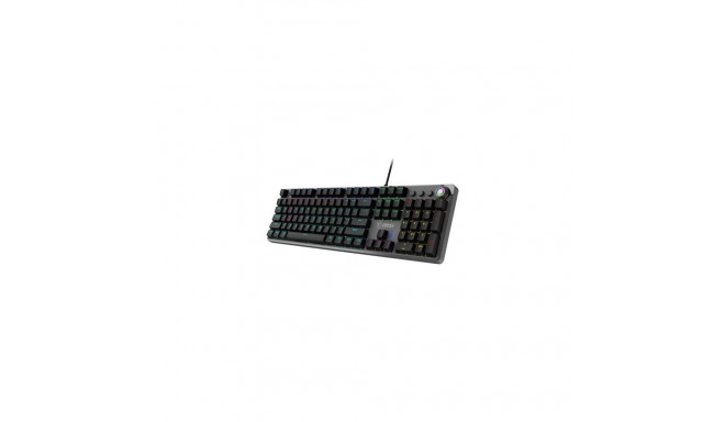 MSI FORGE GK310 RED US keyboard Gaming USB QWERTY US International Black