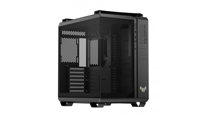 Case|ASUS|TUF Gaming GT502 Horizon|MidiTower|Case product features Transparent panel|Not included|AT