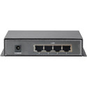 "Switch 4x FE FSW-0513 1xFE 120W 4xPoE+"