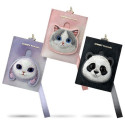 NIMMY card wallet BIG EYED PET 2.0 Panda black