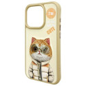 NIMMY case COOL&CUTE 2.0 Cat for IPHONE 15 Pro Max khaki
