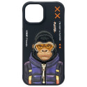 NIMMY case COOL&CUTE 2.0 Monkey for IPHONE 15 black