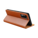 Leather case SMART PRO for IPHONE 16e (SE 4 2025) brown