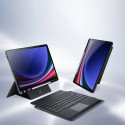 DUX DUCIS case DK foldable with Wireless Keyboard for SAMSUNG Tab S10 Plus/S9 Plus/S9 FE Plus black