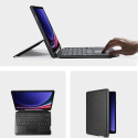 DUX DUCIS case DK foldable with Wireless Keyboard for SAMSUNG Tab S10 Plus/S9 Plus/S9 FE Plus black
