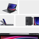 DUX DUCIS case DK foldable with Wireless Keyboard for SAMSUNG Tab S10 Plus/S9 Plus/S9 FE Plus black