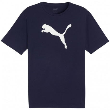 Puma meeste särk Team Rise Logo Jersey 658705 06 XL puuvillane, tumesinine