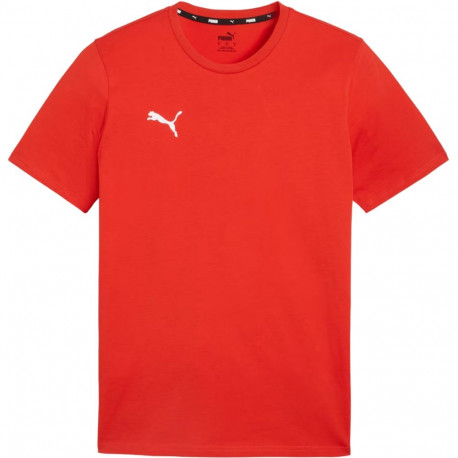 Koszulka męska Puma Team Goal Casuals Tee czerwona 658615 01 L