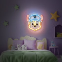 Hanging neon LED Paw Patrol on plexiglass - Chase OW-130346