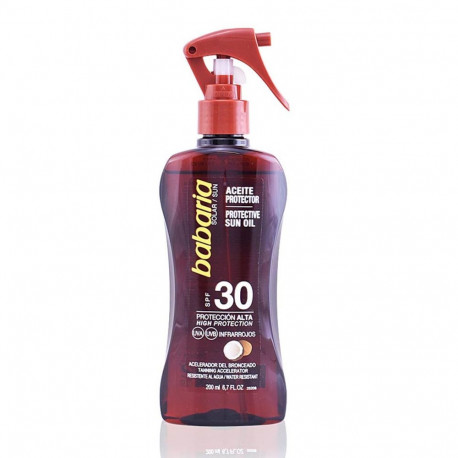 BABARIA COCO ACEITE SPF30 PROTECCION ALTA 200ML