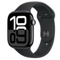 Apple Watch Series 10 GPS 46mm Jet Black Alu Case, Midnight Black Sport Band M/L EU MWWQ3