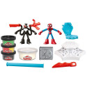 PLAY-DOH Playset Spiderman lauch and Slice Battle
