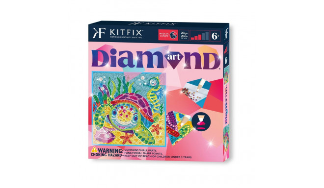 KITFIX Käsitöökomplekt Teemantkunst Kilpkonn