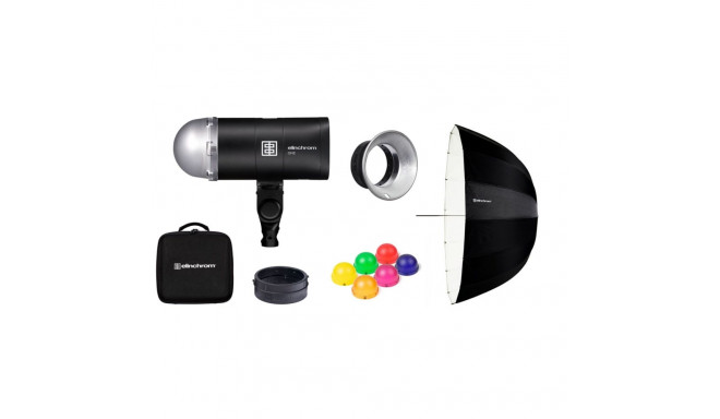 Elinchrom ONE kaameraväline välklamp portreekomplekt